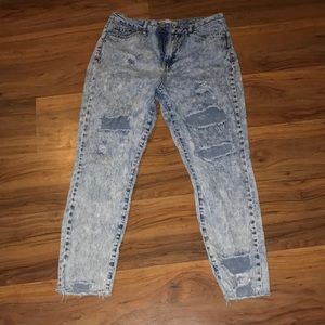 Acid wash jeans size 11/30